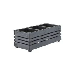 Cerland Geteborg Outdoor Rectangular Wooden Planter 91cm -Garden Supplies Sale 004681 HD