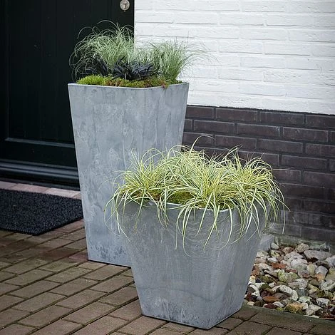 Pot Ella Grey H29Cm D30Cm 1 Pot Ella Grey H29Cm D30Cm