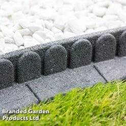 Lawnmower Friendly Flexi-Edge Border - Grey -Garden Supplies Sale EDGE MOWERGREY S48180