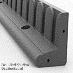 Lawnmower Friendly Flexi-Edge Border - Grey -Garden Supplies Sale EDGE MOWERGREY S48185