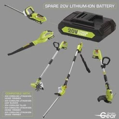 Garden Gear 20V Cordless Lithium-ion Hedge Trimmer -Garden Supplies Sale G116820Garden20Gear20Spare20Battery202000x2000