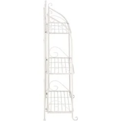 Three-tier Highbury Folding Metal Plant Stand 29 Three-tier Highbury Folding Metal Plant Stand -Garden Supplies Sale G2663 9