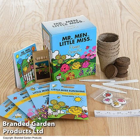 Mr Men Seed Grow Flower Kit 1 Mr Men Seed Grow Flower Kit