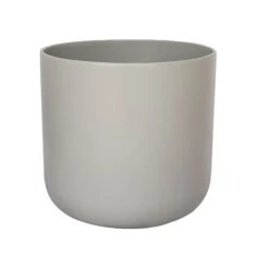 Lisbon Planter Light Grey H26Cm D26Cm