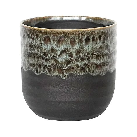 Olivine Reactive Glaze Planter H25Cm D25Cm 1 Olivine Reactive Glaze Planter H25Cm D25Cm