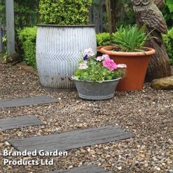 Eco-Friendly Grey Stepping Stone Rail Road Sleepers 6 Eco-Friendly Grey Stepping Stone Rail Road Sleepers -Garden Supplies Sale STEP STONERAIL S46999