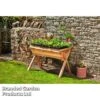 Garden Grow Large Wooden Planter