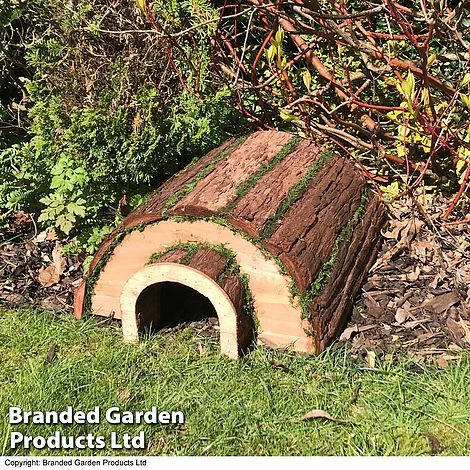 Garden Gear Wooden Hedgehog Hoggery House 1 Garden Gear Wooden Hedgehog Hoggery House