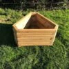 Triangle Garden Wooden Planter